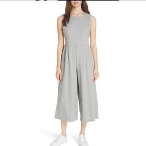 Eileen Fisher organic cotton wide leg jumpsuit.